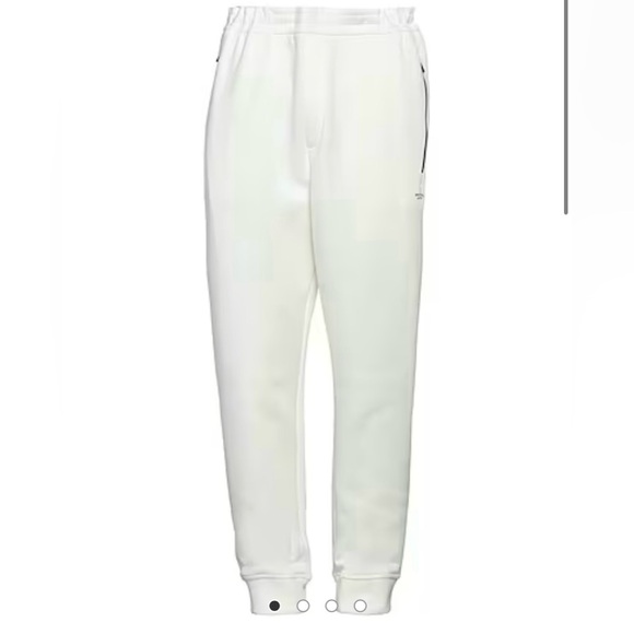 AX Armani Exchange Men'sReflective Sweatsuit, Offwhite, Lmsrp $320